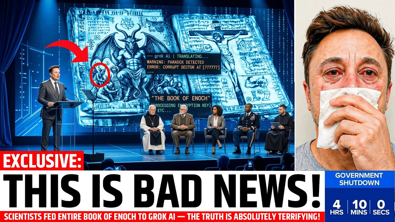 Scientists Fed Entire Book of Enoch to Grok AI — The Truth Is Absolutely Terrifying!
