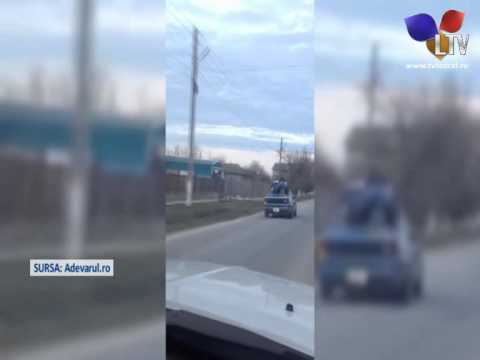 Cascadorie ciudata filmata in localitatea constanteana Cuza Voda - Litoral TV