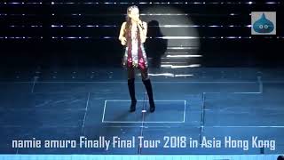 namie amuro Finally Final Tour 2018 in Asia Hong Kong Love Story