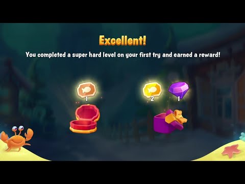 @Fishdom Win Strikes Level 8733 - Super Hard Level 8737