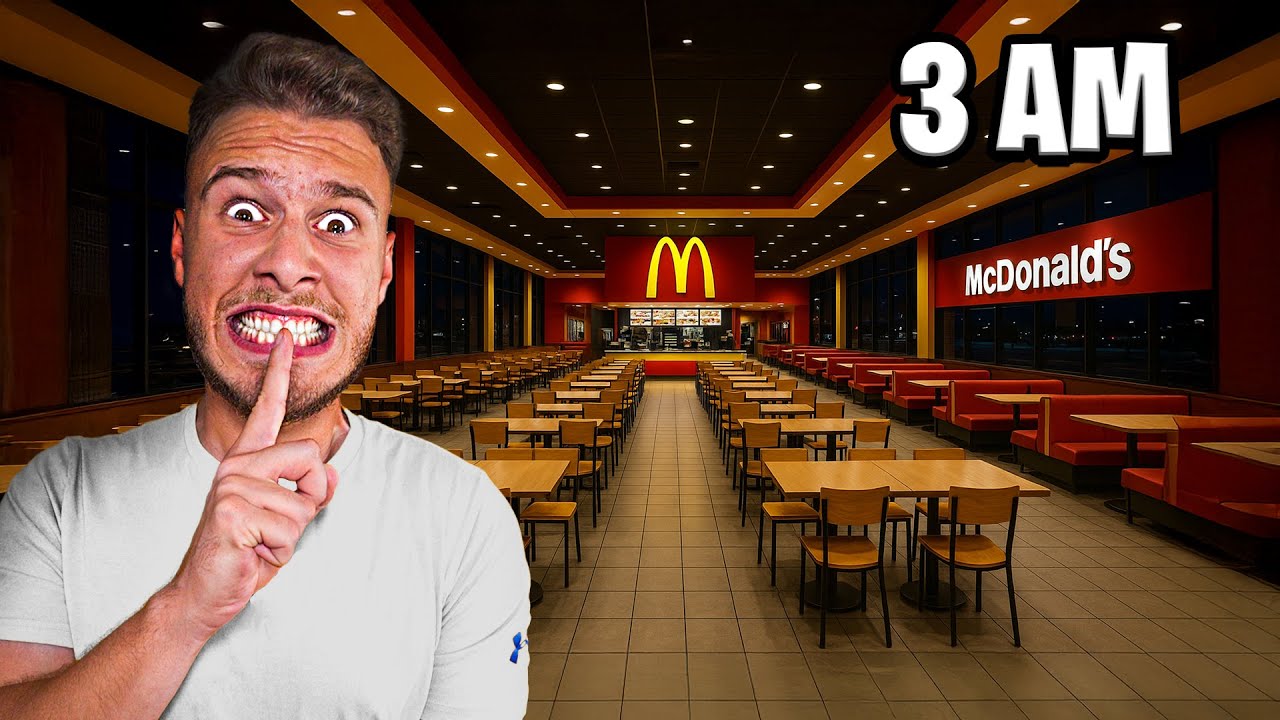 Spending The Night in The World's Biggest McDonald's!