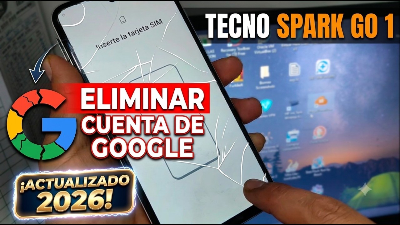 Eliminar Cuenta de Google Tecno Spark Go 1 | Actualizado 2027