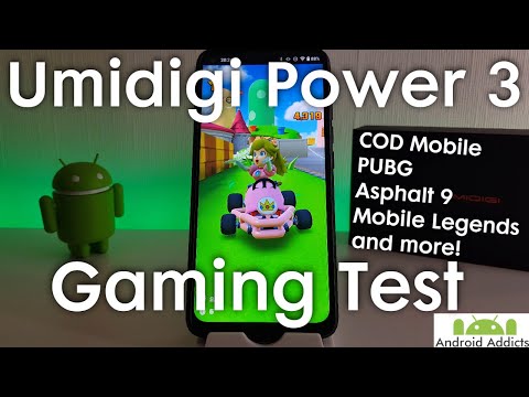 Umidigi Power 3 Gaming Test - COD Mobile, PUBG, Mobile Legends, Asphalt 9