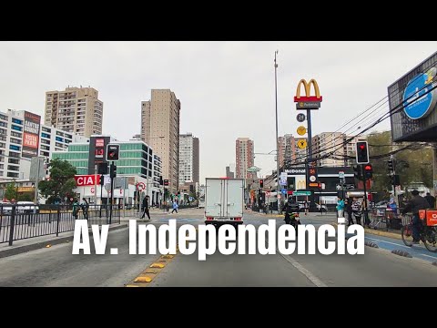 Avenida Independencia - Comuna de Independencia / Santiago