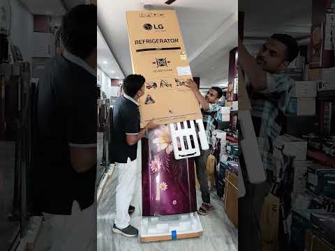 LG 3 STAR ⭐ REFRIGERATOR UNBOXING AND REVIEW IN INDIA #fridge #shorttfeed