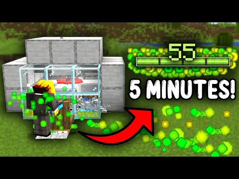 EXTREME Automatic XP Farm in Minecraft Java 1.2+  100+ Levels Fast! (No Mods) #Gaming #Glitch_storm