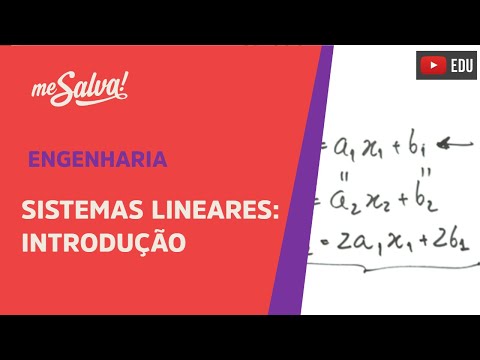 Me Salva! ALG01 - Álgebra Linear - Sistemas Lineares: Introdução