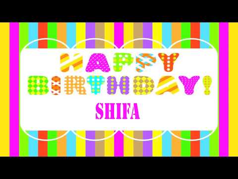 Shifa  Birthday  Wishes - Happy Birthday