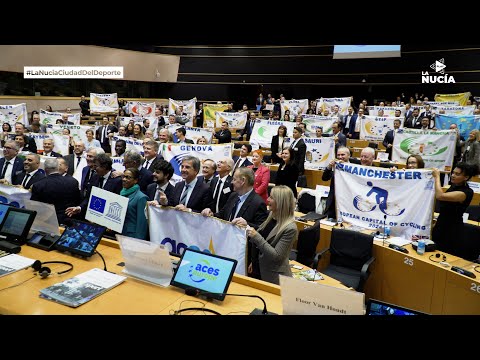 La Nucía recibe el premio de “Villa Europea del Deporte” por segunda vez