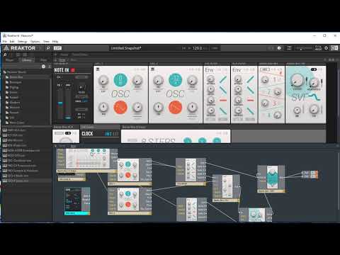 Reaktor Blocks Exploration, Episode 4: Clock and Sequencing