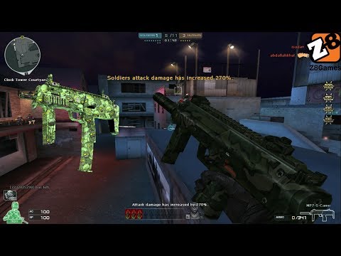 Crossfire NA 2.0 : MP7 S Silence Camo - Hero Mode X - Zombie V4