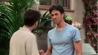 two and a half men funniest scene of enrique iglesias