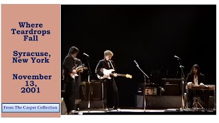 Bob Dylan In a Lonely Place - "Where Teardrops Fall" - performed November 13, 2001, in Syracuse, NY