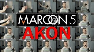 Maroon 5 / AKON (ACAPELLA Mashup) - Girls Like You, Don&#39;t Matter