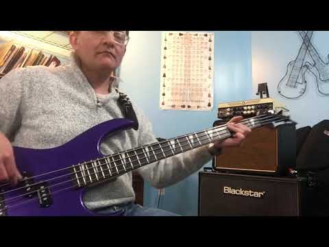 Love Gun by Kiss Bass Play Along Cover with my Ibanez EXB 504 going through my Genz Benz Rig.