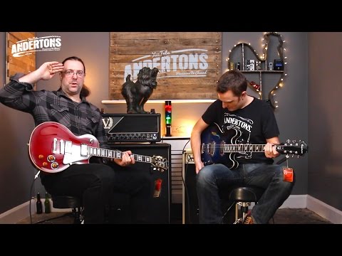 Epiphone 100th Anniv Les Paul plus Gary Clark Jr Casino Demo