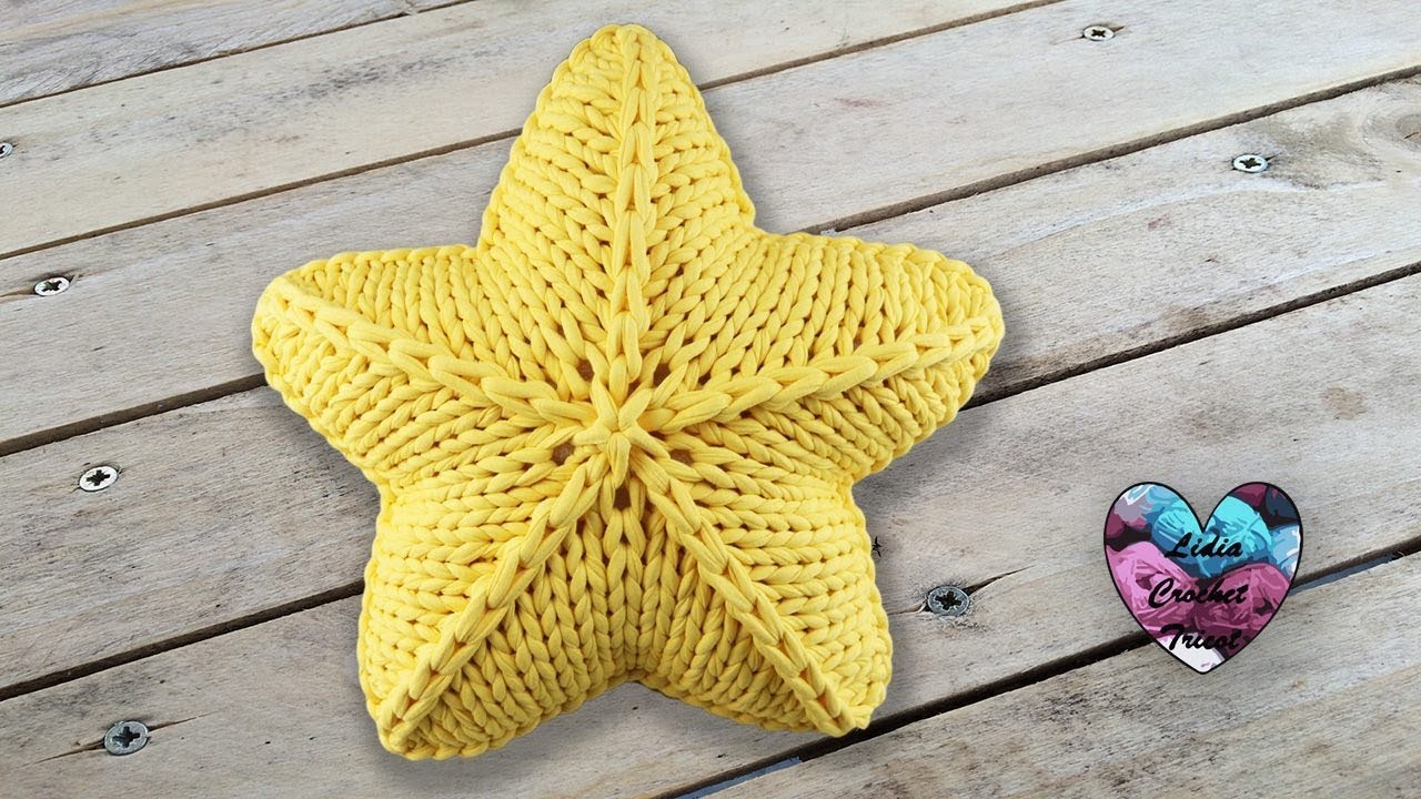 ⭐️Knitting Star Cushion Knitting ⭐️ TrapiXL