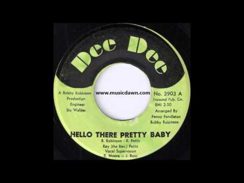 Ray (the Rev.) Pettis - Hello There Pretty Baby [Dee Dee] '1970 Funky Soul 45 Video