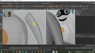 Model Robot, Maya Tutorial Khmer knowledge _016 at Nu Co3Mc1