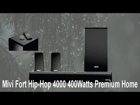 Thumbnail for Mivi Fort Hip-Hop 4000 400Watts Premium Home Theatre Soundbar [New Launch], 5.1 Channel