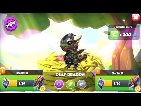 Hatched Olaf Dragon-Dragon Mania Legends | Momotu Chapter 21 (7/20) | DML