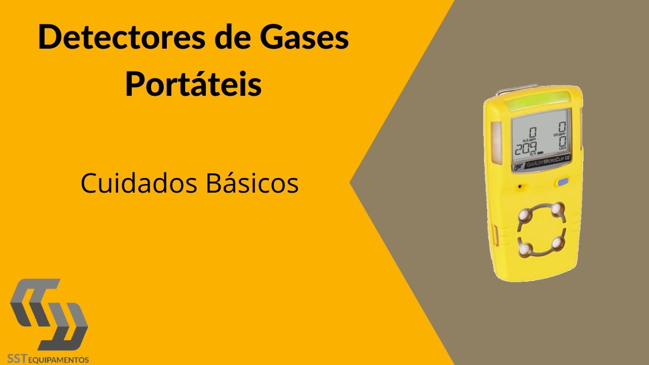 Detectores de Gases Portáteis Multigás - Cuidados básicos ao utilizar