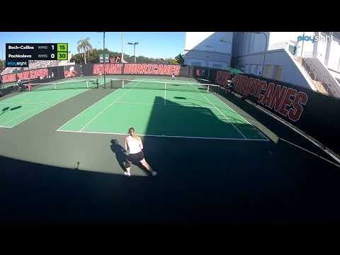 Taisiya Pachkaleva v Audrey Boch-Collins - Miami Spring Invite Day 3 - 15.01.23