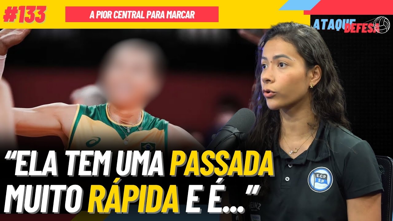 A PIOR CENTRAL PARA JOGAR CONTRA PARA A JACKELINE PINA | ATAQUE DEFESA #133