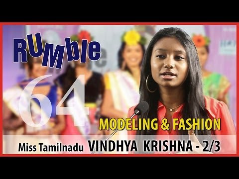 Rumble.64: Vindhya Krishna - Indian fashion is appreciated worldwide - 2/3