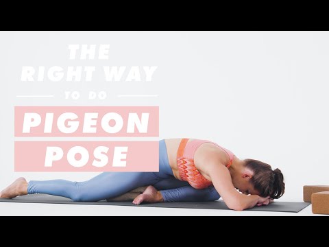 How To Do Pigeon Pose | The Right Way | Well+Good thumnail