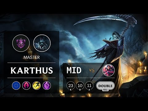 Karthus Mid vs Irelia - EUW Master Patch 10.1