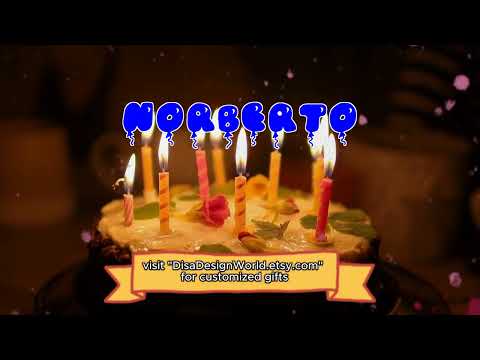 Happy Birthday NORBERTO   Happy Birthday Song   Birthday Wishes   Birthday Party