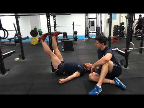 Leg Lowering Drill