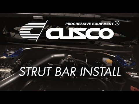 Cusco Strut Bar Install | Subaru