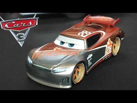 Mattel Silver Tim Treadless #28 Nitroade Disney Pixar Cars Diecast (Cars Diecast Reviewer)