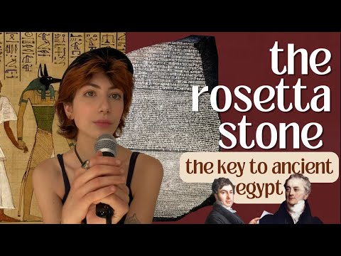 deciphering hieroglyphs, the rosetta stone
