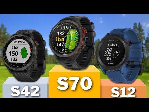 The COMPLETE 2024 Garmin Golf Watch Review - S12, S42 & S70 (Compilation)