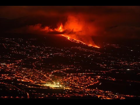 La Palma Eruption Drone Flight - 22 9 2021
