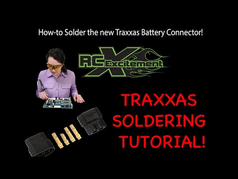 TRAXXAS Soldering Tutorial! How to Solder a Traxxas Male Connector