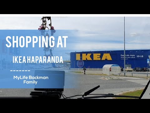 IKEA SHOPPING Haparanda Sweden #shopping #workinghome #teambackman #IKEA