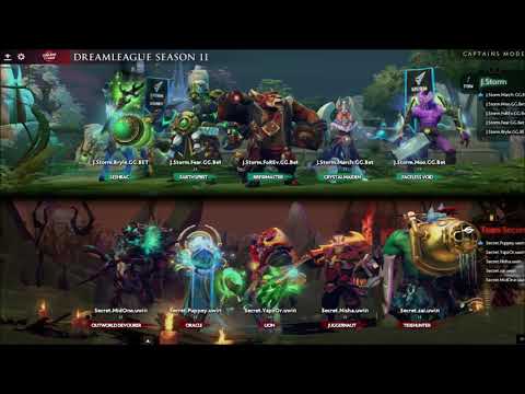 SECRET VS J.STORM - CORSAIR DreamLeague S11 DOTA 2