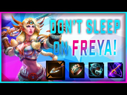 HAVE WE SERIOUSLY FORGOTTEN HOW BUSTED SHE IS??? - SMITE Freya ADC