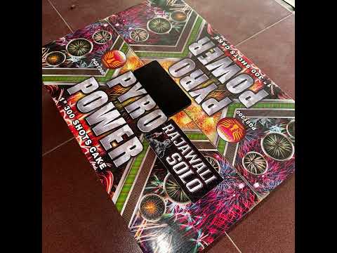 PYRO POWER 300 SHOT 1 INCHI