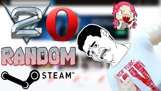 O NOUĂ ZI FOARTE GHINIONISTĂ | 20 Random Steam CD-key