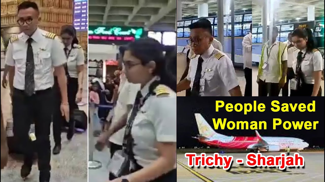 Kudos to the hero woman pilot who saved 144 passengers in the Trichy flight