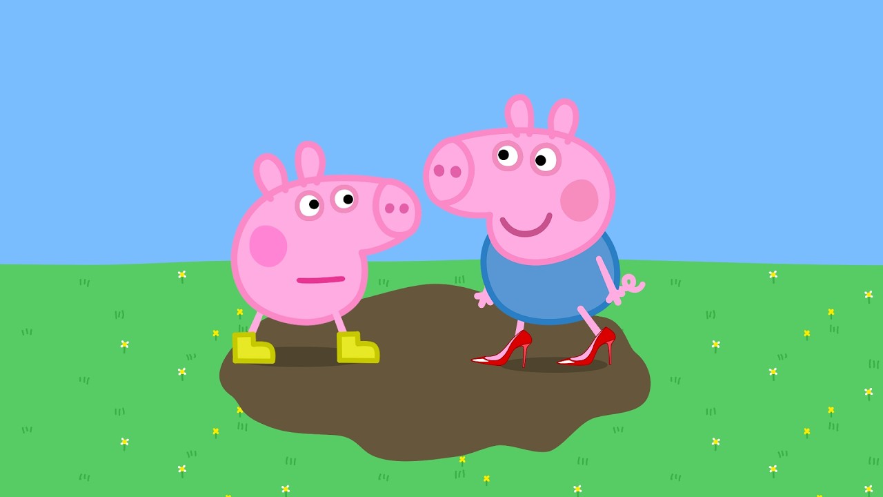 Muddy Puddles 1 -  - Peppa Funny Memes