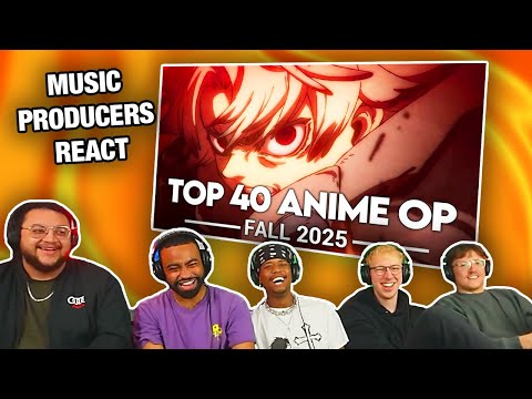 TOP 40 Anime Openings Fall 2025 | Music Producers React