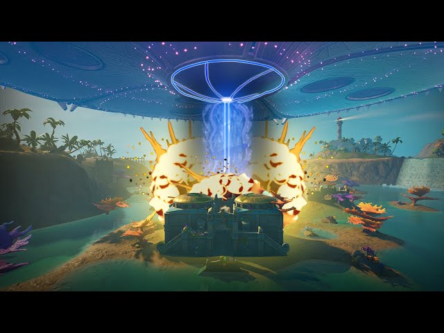 Fortnite Leaks Reveal Destroyed Versions Of Coral Castle Corny Complex 