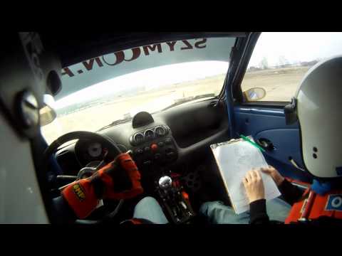 Szymon Lewandowski - Rally Mazowieckie Szutry 2011 - onboard
