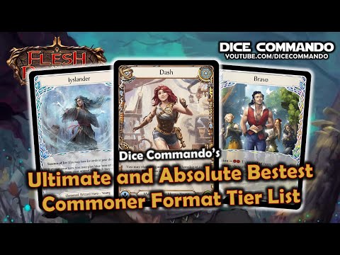 Commoner Format Tier List - Sep'2022 | Flesh and Blood TCG | Go Again! Ep257